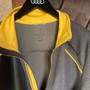 New with tags; Direct from Audi. Audi Quattro elevate full zip warm-up jacket.